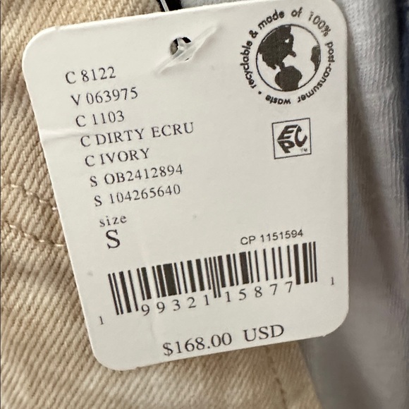 NWT FREE PEOPLE WE THE FREE FELIX DENIM OVERALLS 🔥 - Picture 6 of 6